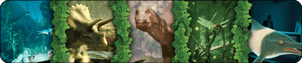 dino experience banner